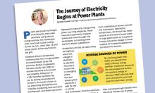 The Journey of Electricity Begins at Power Plants